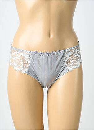 Culotte tissage satiné gris SIMONE PERELE femme