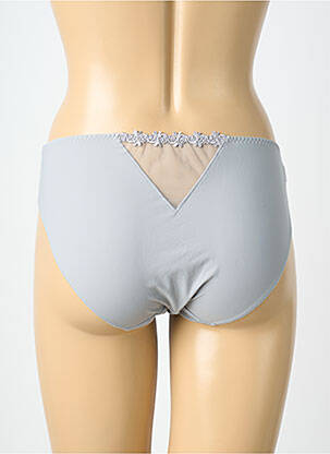 Culotte tissage satiné gris SIMONE PERELE femme