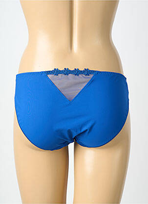 Shorty tissage satiné bleu SIMONE PERELE femme