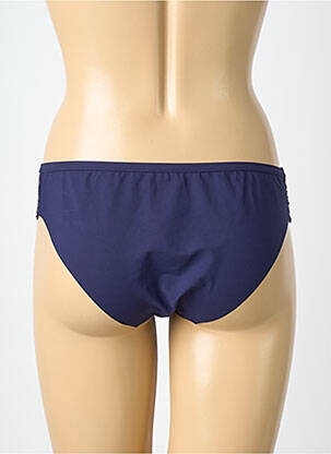Shorty tissage satiné bleu SIMONE PERELE femme