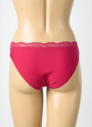 Culotte tissage dentelle rose SIMONE PERELE femme