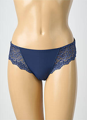 Shorty tissage satiné bleu SIMONE PERELE femme