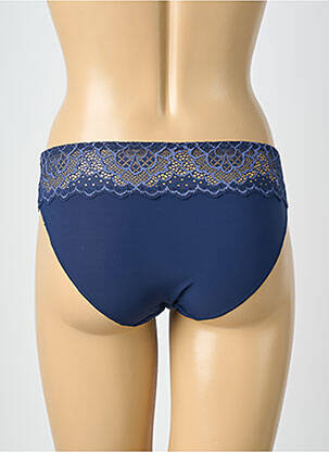 Shorty tissage satiné bleu SIMONE PERELE femme