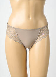 Shorty bi-matiére gris SIMONE PERELE femme