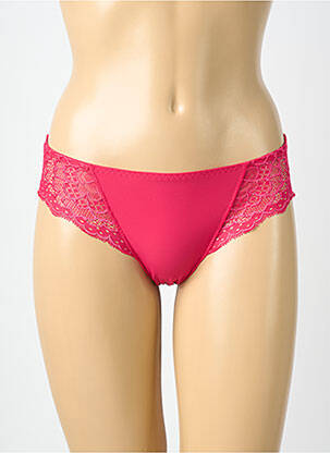 Shorty tissage satiné rose SIMONE PERELE femme