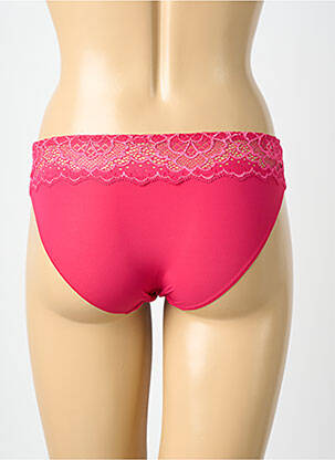 Shorty tissage satiné rose SIMONE PERELE femme