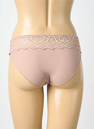 Shorty tissage satiné beige SIMONE PERELE femme