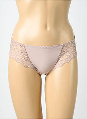 Shorty tissage satiné gris SIMONE PERELE femme