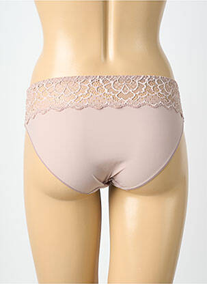 Shorty tissage satiné gris SIMONE PERELE femme