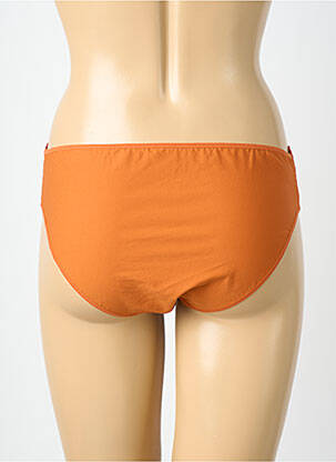 Culotte bi-matiére orange SIMONE PERELE femme