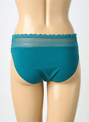 Culotte tissage satiné vert SIMONE PERELE femme