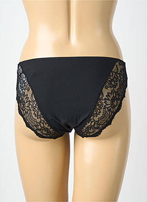Culotte bi-matiére noir MARIE JO femme