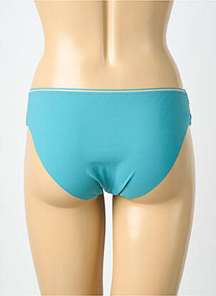 Culotte tissage satiné bleu SIMONE PERELE femme