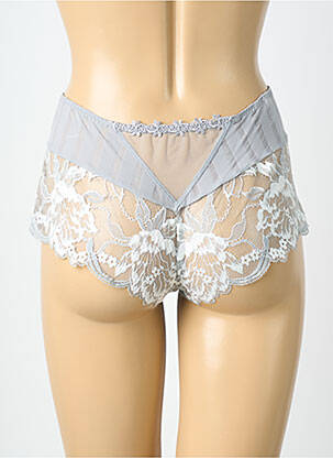 Shorty tissage satiné gris SIMONE PERELE femme