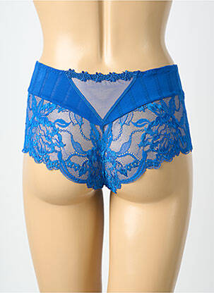 Shorty tissage satiné bleu SIMONE PERELE femme