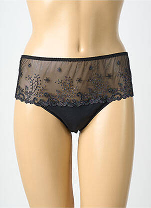 Culotte haute bi-matiére noir SIMONE PERELE femme