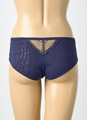 Shorty tissage satiné bleu SIMONE PERELE femme