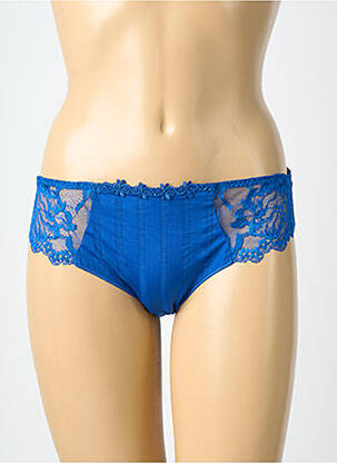 Shorty tissage satiné bleu SIMONE PERELE femme