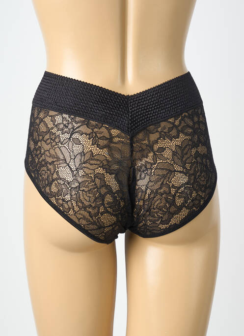 Culotte haute bi-matiére noir SIMONE PERELE femme