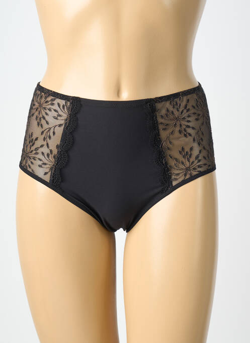 Culotte haute bi-matiére noir SIMONE PERELE femme