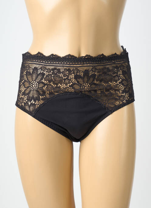 Culotte haute bi-matiére noir SIMONE PERELE femme