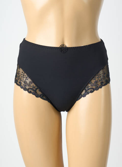 Culotte haute bi-matiére noir SIMONE PERELE femme