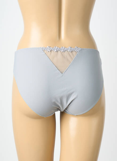 Culotte tissage satiné gris SIMONE PERELE femme