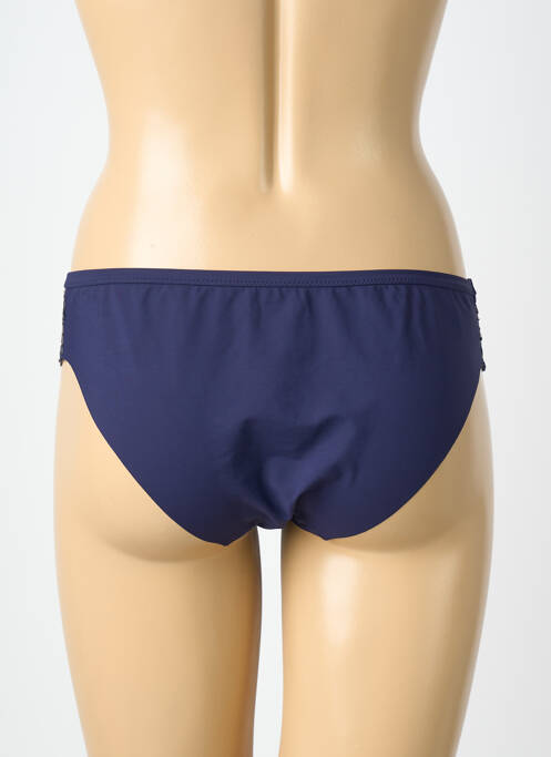 Shorty bi-matiére bleu SIMONE PERELE femme