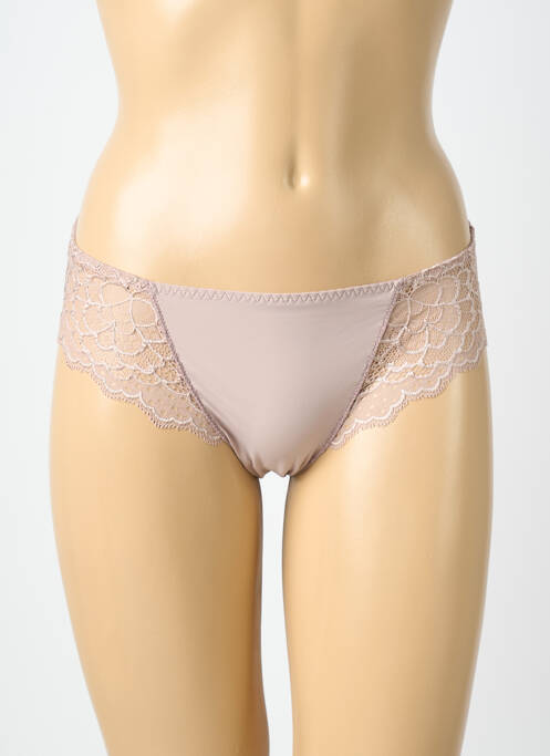 Shorty bi-matiére gris SIMONE PERELE femme