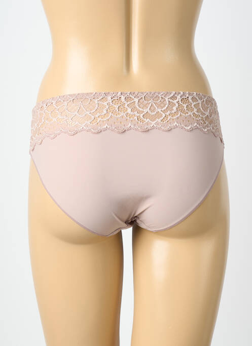 Shorty bi-matiére gris SIMONE PERELE femme