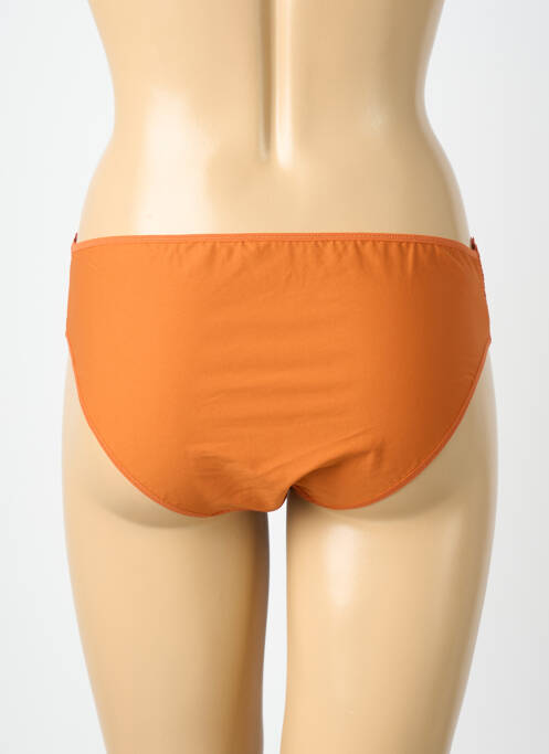 Culotte tissage satiné orange SIMONE PERELE femme