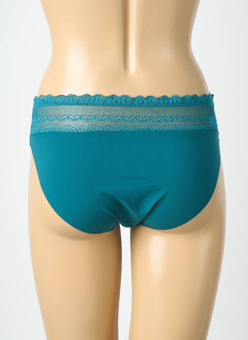 Culotte tissage satiné vert SIMONE PERELE femme