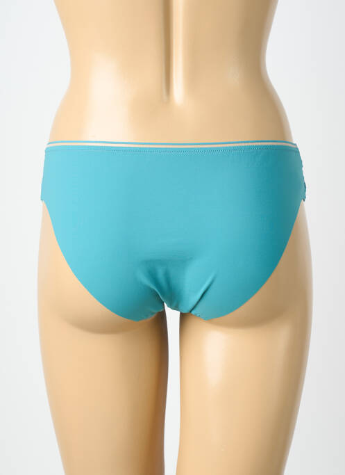 Culotte tissage satiné bleu SIMONE PERELE femme