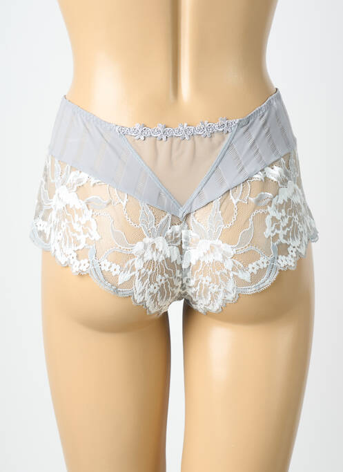 Shorty bi-matiére gris SIMONE PERELE femme
