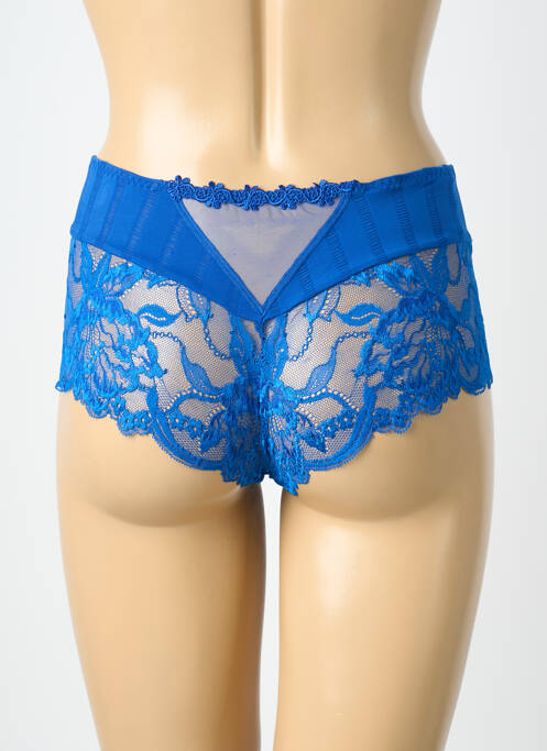 Shorty bi-matiére bleu SIMONE PERELE femme
