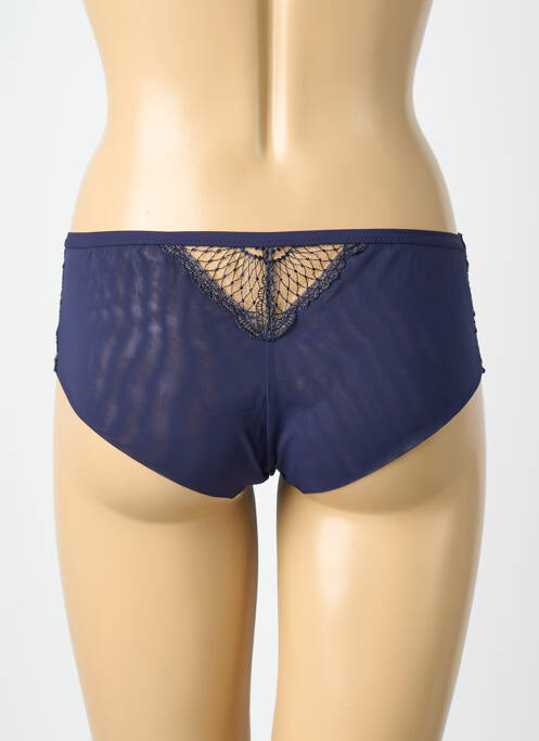 Shorty bi-matiére bleu SIMONE PERELE femme