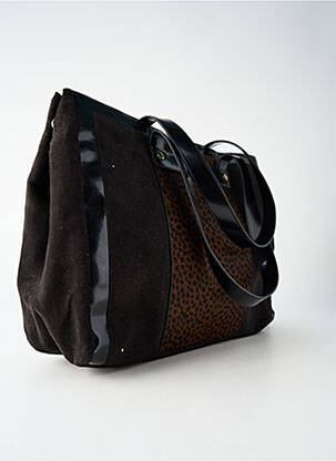 Sac fermeture fermeture aimantée forme rectangulaire noir MELLOW YELLOW femme