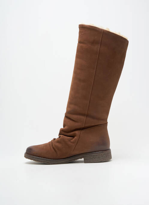 Bottes fourrée talon plat jusqu'à 3cm marron FELMINI femme
