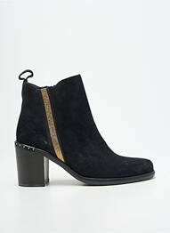 Bottines/boots nubuck talon de 4 à 6cm noir LA VIE EST BELLE femme