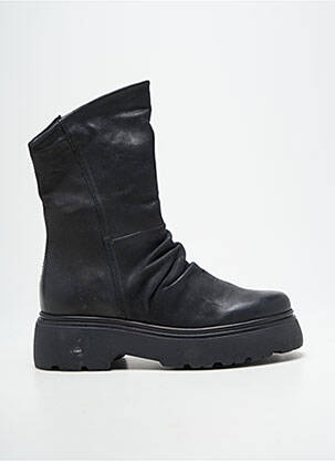 Bottines/boots bout rond talon de 4 à 6cm noir MJUS femme
