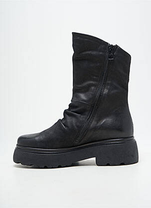 Bottines/boots bout rond talon de 4 à 6cm noir MJUS femme