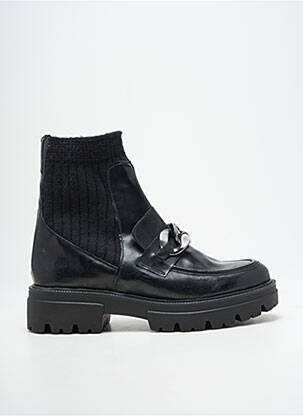 Bottines/boots talon bas talon de 4 à 6cm noir FOLLIA DOLCE femme