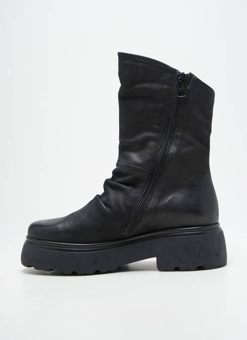 Bottines/boots bout rond talon de 4 à 6cm noir MJUS femme