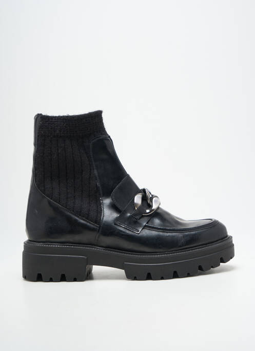 Bottines/boots talon bas talon de 4 à 6cm noir FOLLIA DOLCE femme