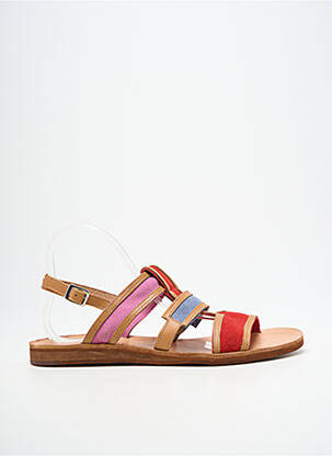 Sandales/nu pieds fermeture boucle(s) talon plat jusqu'à 3cm rose FELMINI femme