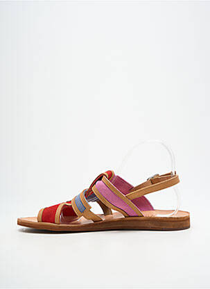 Sandales/nu pieds fermeture boucle(s) talon plat jusqu'à 3cm rose FELMINI femme