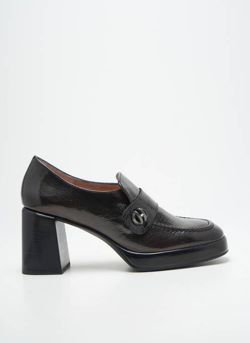 Mocassins type de semelle amortissante talon de 7 à 9cm noir HISPANITAS femme
