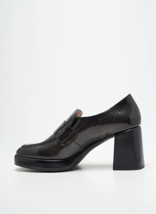 Mocassins type de semelle amortissante talon de 7 à 9cm noir HISPANITAS femme