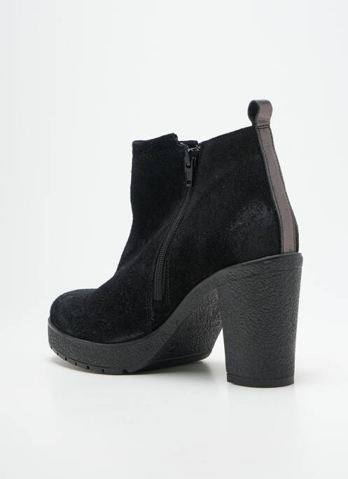 Bottines/boots talon bottier talon de 7 à 9cm noir MKD femme