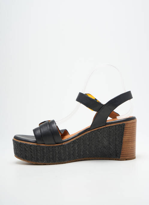 Sandales/nu pieds fermeture bride(s) talon de 7 à 9cm noir MAM'ZELLE femme